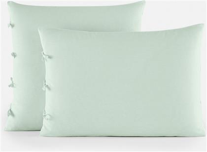 ΒΑΜΒΑΚΕΡΗ ΜΟΝΟΧΡΩΜΗ ΜΑΞΙΛΑΡΟΘΗΚΗ ΜΕ ΦΙΟΓΚΑΚΙΑ 50X70 CM LA REDOUTE INTERIEURS