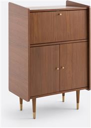 VINTAGE ΕΠΙΠΛΟ ΜΠΑΡ ΜΕ ΚΑΠΛΑΜΑ ΞΥΛΟΥ ΚΑΡΥΔΙΑΣ ΚΑΙ 3 ΠΟΡΤΕΣ Μ44XΠ70XΥ108CM LA REDOUTE INTERIEURS