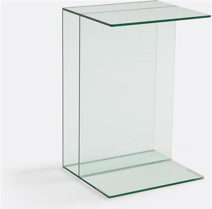 ΒΟΗΘΗΤΙΚΟ ΤΡΑΠΕΖΑΚΙ ΑΠΟ ΕΝΙΣΧΥΜΕΝΟ ΓΥΑΛΙ ΜΕ 1 ΡΑΦΙ Μ40XΠ60XΥ35CM LA REDOUTE INTERIEURS