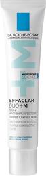 EFFACLAR DUO + M ΔΙΟΡΘΩΤΙΚΗ ΚΡΕΜΑ ΚΑΤΑ ΤΩΝ ΑΤΕΛΕΙΩΝ ΓΙΑ ΔΕΡΜΑ ΜΕ ΤΑΣΗ ΑΚΜΗΣ 40ML LA ROCHE POSAY