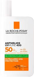 INNOVATION ANTHELIOS UVMUNE 400 OIL CONTROL FLUID FOR FACE & NECK SPF50+, 50ML LA ROCHE POSAY