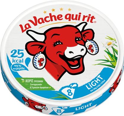 ΤΗΓΜΕΝΟ ΤΥΡΙ LIGHT 8 ΜΕΡΙΔΕΣ 133G LA VACHE QUI RIT