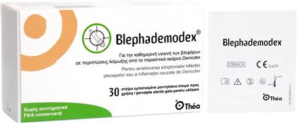 THEA BLEPHADEMODEX WIPES ΥΓΡΑ ΜΑΝΤΗΛΑΚΙΑ ΜΑΤΙΩΝ 30 ΤΕΜΑΧΙΑ LABORATOIRES THEA