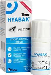 THEA HYABAK DAILY DRY EYE CARE ΟΦΘΑΛΜΙΚΕΣ ΣΤΑΓΟΝΕΣ ΠΟΥ ΕΝΥΔΑΤΩΝΟΥΝ & ΚΑΤΑΠΡΑΥΝΟΥΝ ΤΑ ΞΗΡΑ, ΚΟΥΡΑΣΜΕΝΑ & ΕΚΤΕΘΕΙΜΕΝΑ ΣΕ ΟΘΟΝΕΣ ΜΑΤΙΑ 10ML LABORATOIRES THEA