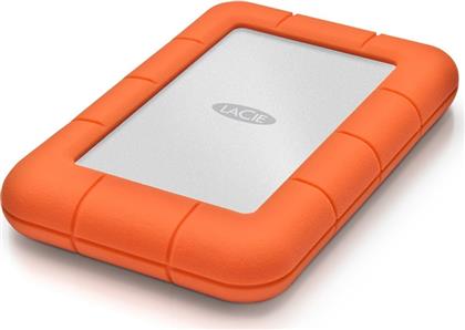 RUGGED USB 3.0 HDD 4TB 2.5 - ΑΣΗΜΙ/ΠΟΡΤΟΚΑΛΙ LACIE