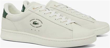 ΑΝΔΡΙΚΑ ΔΕΡΜΑΤΙΝΑ SNEAKERS ''CARNABY' - 48SMA00121Y5 ΛΕΥΚΟ LACOSTE