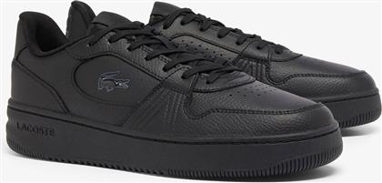 ΑΝΔΡΙΚΑ ΔΕΡΜΑΤΙΝΑ SNEAKERS ''L001'' - 48SMA009702H ΜΑΥΡΟ LACOSTE
