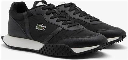ΑΝΔΡΙΚΑ SNEAKERS ''L-SPIN EVO'' - 50SMA013502H ΜΑΥΡΟ LACOSTE