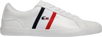 ΑΝΔΡΙΚΑ SNEAKERS ''LEROND TRI1 CM'' - 39CMA0044407 ΛΕΥΚΟ LACOSTE