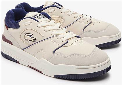 ΑΝΔΡΙΚΑ SNEAKERS ''LINESHOT'' - 46SMA0088WN1 ΕΚΡΟΥ LACOSTE