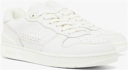 ΑΝΔΡΙΚΑ SNEAKERS ΜΕ ΛΟΓΟΤΥΠΟ ''T-CLIP'' - 48SMA003418C ΛΕΥΚΟ LACOSTE