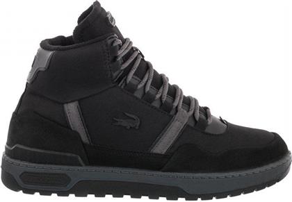 ΑΝΔΡΙΚΑ SNEAKERS T-CLIP 44SMA0065237 ΜΑΥΡΑ LACOSTE