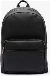 ΑΝΔΡΙΚΟ BACKPACK ΜΕ ΚΕΝΤΗΜΕΝΟ ΛΟΓΟΤΥΠΟ ''CLASSIC LAPTOP POCKET'' - NH4430HC ΜΑΥΡΟ LACOSTE