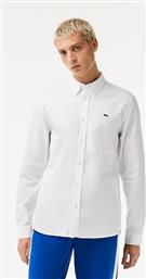 ΑΝΔΡΙΚΟ BUTTON DOWN ΠΟΥΚΑΜΙΣΟ SLIM FIT - CH1843 ΛΕΥΚΟ LACOSTE