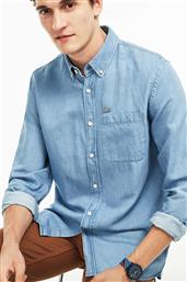 ΑΝΔΡΙΚΟ DENIM ΠΟΥΚΑΜΙΣΟ ΜΕ ΤΣΕΠΗ - CH4983 LACOSTE