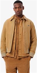 ΑΝΔΡΙΚΟ JACKET ΜΕ ΚΕΝΤΗΜΕΝΟ ΛΟΓΟΤΥΠΟ - BH5147-00 ΜΠΕΖ LACOSTE