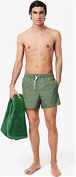 ΑΝΔΡΙΚΟ ΜΑΓΙΟ ΣΟΡΤΣ ΜΕ ALL-OVER CONTRAST CROCODILE PRINT - MH7188 ΛΑΔΙ LACOSTE
