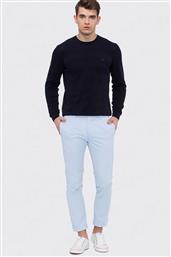 ΑΝΔΡΙΚΟ ΠΑΝΤΕΛΟΝΙ CHINO ΜΟΝΟΧΡΩΜΟ SLIM FIT - HH7398 ΜΠΛΕ ΑΝΟΙΧΤΟ LACOSTE