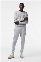 ΑΝΔΡΙΚΟ ΠΑΝΤΕΛΟΝΙ ΦΟΡΜΑΣ FLEECE TRACKPANTS - XH9624 ΓΚΡΙ LACOSTE