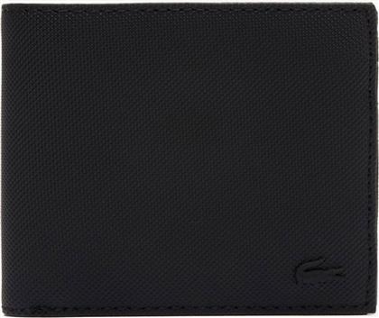 ΑΝΔΡΙΚΟ ΠΟΡΤΟΦΟΛΙ ''MEDIUM CLASSIC BILLFOLD'' - NH4421HC ΜΑΥΡΟ LACOSTE