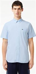 ΑΝΔΡΙΚΟ ΠΟΥΚΑΜΙΣΟ ΚΟΝΤΟΜΑΝΙΚΟ STRUCTURED BUTTON DOWN ΜΕ ΤΣΕΠΗ ΚΑΙ ΚΕΝΤΗΜΕΝΟ ΛΟΓΟΤΥΠΟ REGULAR FIT - CH5622 ΜΠΛΕ ΑΝΟΙΧΤΟ LACOSTE