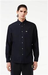 ΑΝΔΡΙΚΟ ΠΟΥΚΑΜΙΣΟ OXFORD BUTTON DOWN ΜΕ ΤΣΕΠΗ ΚΑΙ ΚΕΝΤΗΜΕΝΟ ΛΟΓΟΤΥΠΟ REGULAR FIT - CH1911 ΜΠΛΕ ΣΚΟΥΡΟ LACOSTE