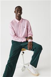 ΑΝΔΡΙΚΟ ΠΟΥΚΑΜΙΣΟ ΠΟΠΛΙΝΑ REGULAR FIT - CH2933 ΡΟΖ LACOSTE