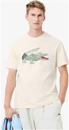 ΑΝΔΡΙΚΟ T-SHIRT ΜΕ GRAPHIC PRINT CLASSIC FIT - TH3603-00 ΕΚΡΟΥ LACOSTE