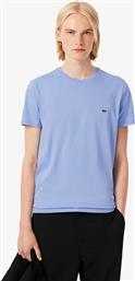 ΑΝΔΡΙΚΟ T-SHIRT ΜΕ ΚΕΝΤΗΜΕΝΟ ΛΟΓΟΤΥΠΟ REGULAR FIT - TH6709 ΛΙΛΑ LACOSTE