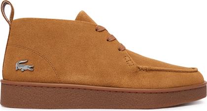 ΑΘΛΗΤΙΚΑ CHUKKA SUEDE 7-50SMA0028 ΚΑΦΕ LACOSTE