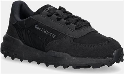 ΑΘΛΗΤΙΚΑ ELITE ACTIVE EVO SNEAKERS ΧΡΩΜΑ: ΜΑΥΡΟ, 50SFA0084 LACOSTE