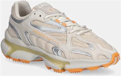 ΑΘΛΗΤΙΚΑ L003 2K24 ΧΡΩΜΑ: ΜΠΕΖ, 48SMA0058 LACOSTE από το ANSWEAR