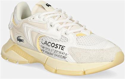 ΑΘΛΗΤΙΚΑ L003 NEO ΧΡΩΜΑ: ΑΣΠΡΟ, 48SFA0081 LACOSTE