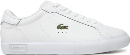 ΑΘΛΗΤΙΚΑ POWERCOURT 7-49SFA0086 ΛΕΥΚΟ LACOSTE