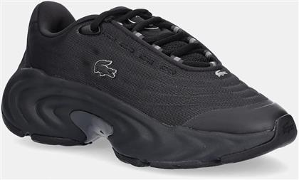 ΑΘΛΗΤΙΚΑ SPINOR SNEAKERS ΧΡΩΜΑ: ΜΑΥΡΟ, 50SFA0170 LACOSTE
