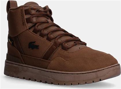 ΑΘΛΗΤΙΚΑ T-CLIP WINTER MID ΧΡΩΜΑ: ΚΑΦΕ, 48SMA0040 LACOSTE