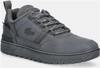 ΑΘΛΗΤΙΚΑ T-CLIP WINTER SNEAKERS ΧΡΩΜΑ: ΓΚΡΙ, 50SMA0194 LACOSTE