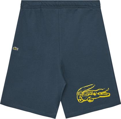 ΑΘΛΗΤΙΚΟ ΣΟΡΤΣ GJ8470 ΣΚΟΥΡΟ ΜΠΛΕ REGULAR FIT LACOSTE