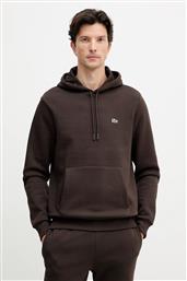 ΜΠΛΟΥΖΑ ΧΡΩΜΑ: ΜΑΥΡΟ, ΜΕ ΚΟΥΚΟΥΛΑ, SH9623 LACOSTE