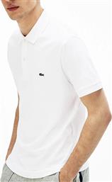 ΜΠΛΟΥΖΑ ΚΜ SHORT SLEEVED RIBBED COLLAR SHIRT LACOSTE από το SHOPPING HOUSE