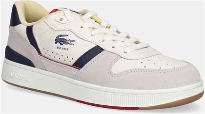 ΔΕΡΜΑΤΙΝΑ ΑΘΛΗΤΙΚΑ ΠΑΠΟΥΤΣΙΑ T-CLIP LACOSTE