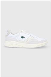 ΔΕΡΜΑΤΙΝΑ ΠΑΠΟΥΤΣΙΑ GAME ADVANCE LUXE LTH ΧΡΩΜΑ: ΑΣΠΡΟ 41SMA0015 LACOSTE