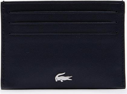 FITZGERALD CREDIT CARD HOLDER IN LEATHER NH1346FG 000 NOIR LACOSTE από το TROUMPOUKIS