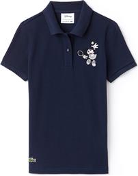 ΓΥΝΑΙΚΕΙΑ ΜΠΛΟΥΖΑ POLO DISNEY MINNIE LIMITED EDITION - PF1348 ΜΠΛΕ ΣΚΟΥΡΟ LACOSTE