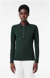 ΓΥΝΑΙΚΕΙΑ ΜΠΛΟΥΖΑ ΠΟΛΟ ''STRETCH PIQUE'' SLIM FIT - PF5464 ΚΥΠΑΡΙΣΣΙ LACOSTE