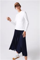 ΓΥΝΑΙΚΕΙΑ ΜΠΛΟΥΖΑ ΠΟΛΟ ''STRETCH PIQUE'' SLIM FIT - PF5464 ΛΕΥΚΟ LACOSTE
