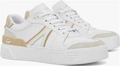 ΓΥΝΑΙΚΕΙΑ ΔΕΡΜΑΤΙΝΑ SNEAKERS ''L002 EVO'' - 48SFA00282J8 ΛΕΥΚΟ LACOSTE