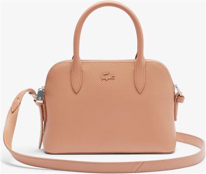 ΓΥΝΑΙΚΕΙΑ ΤΣΑΝΤΑ ΧΕΙΡΟΣ ''CHANTACO PIQUE LEATHER'' - NF3723KL ΣΟΜΟΝ LACOSTE
