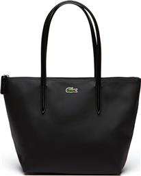 ΓΥΝΑΙΚΕΙΑ ΤΣΑΝΤΑ ΩΜΟΥ ''CONCEPT SMALL ZIP TOTE'' - NF2037PO ΜΑΥΡΟ LACOSTE