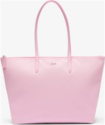 ΓΥΝΑΙΚΕΙΑ ΤΣΑΝΤΑ TOTE ΜΕ ΑΝΑΓΛΥΦΟ ΛΟΓΟΤΥΠΟ ''LARGE CONCEPT L.12.12'' - NF1888PK ΡΟΖ LACOSTE